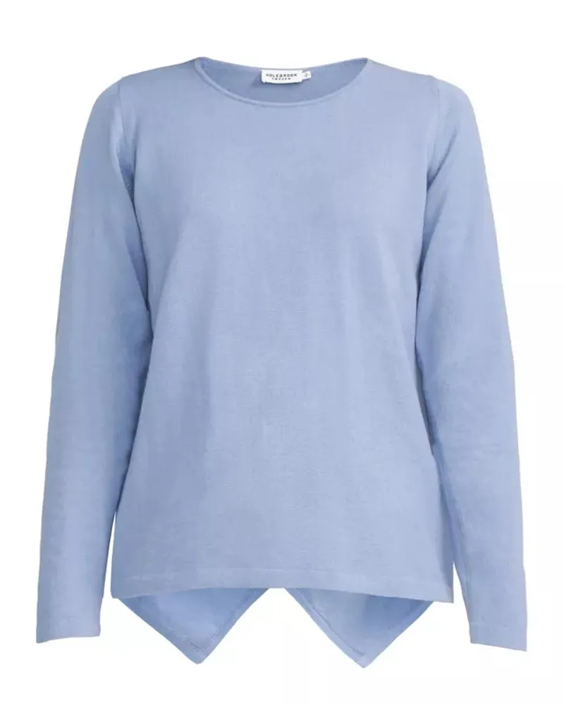 Holebrook Womens Manuela Crew Stonewash